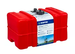 Scepter 12 gallon/ 45l (tall profile) scepter c/w gauge, low-emission portable marine fu